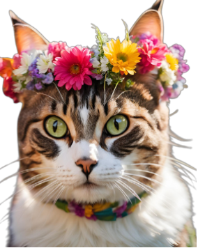イメージキャラのふくねこ